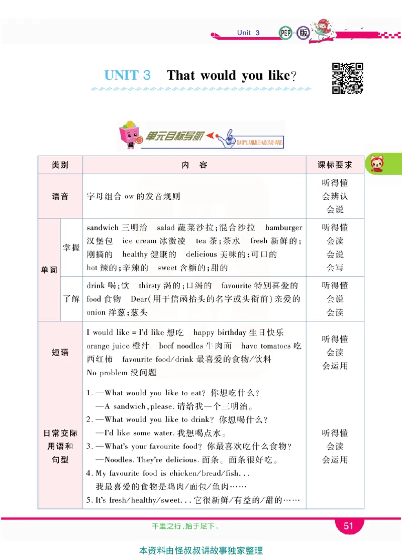 小学教材全解全析-人教数英语5上_《教材全解》小学1-6年级_《小学教材全解全析》_1-6年级上册_英语