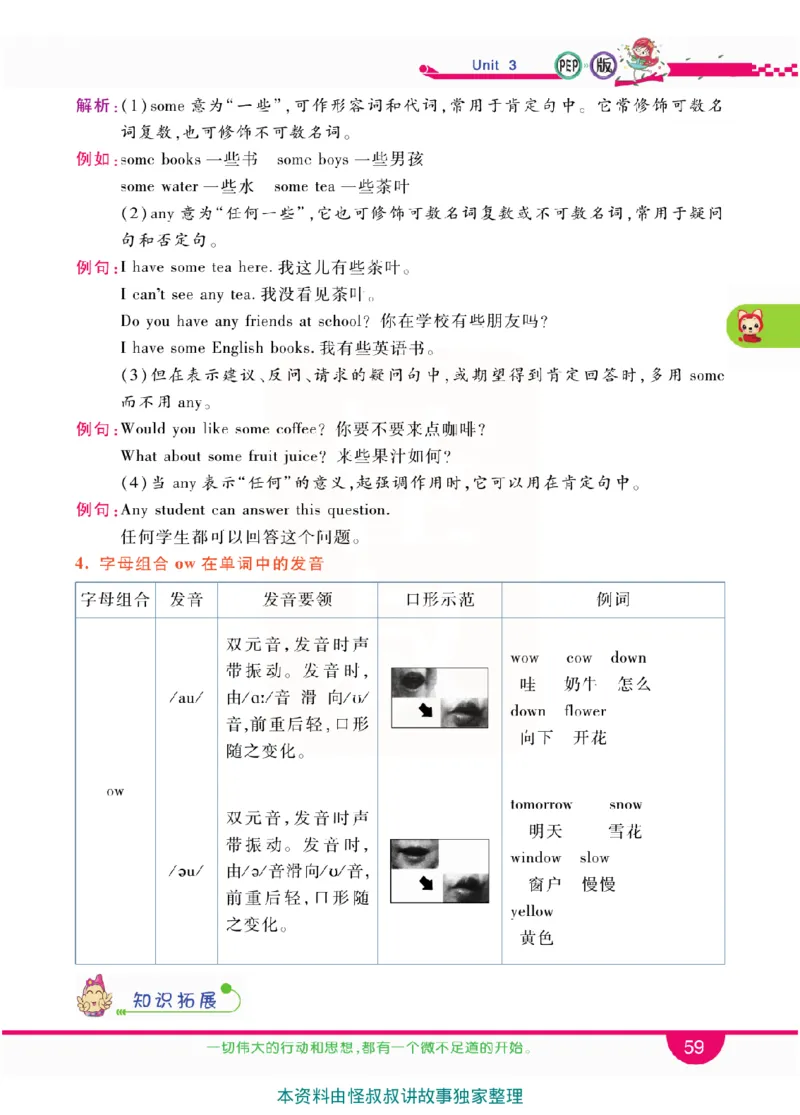 小学教材全解全析-人教数英语5上_《教材全解》小学1-6年级_《小学教材全解全析》_1-6年级上册_英语