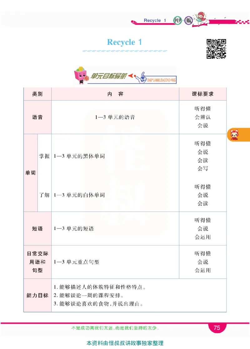 小学教材全解全析-人教数英语5上_《教材全解》小学1-6年级_《小学教材全解全析》_1-6年级上册_英语