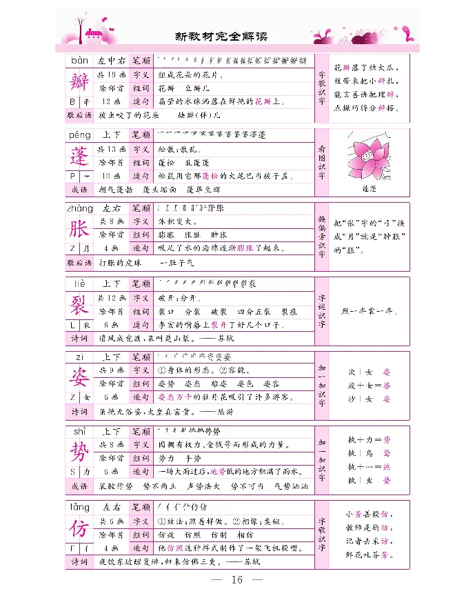 新教材完全解读语文3年级下_《教材全解》小学1-6年级_《新教材完全解读》_小学语文