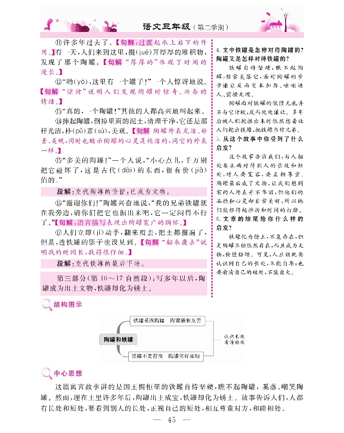 新教材完全解读语文3年级下_《教材全解》小学1-6年级_《新教材完全解读》_小学语文