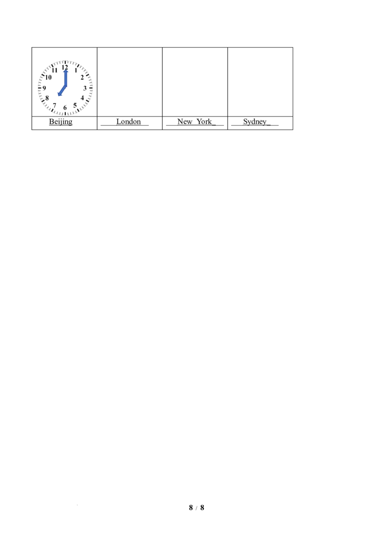 Unit3第1课时PartALet&rsquo;stalk&Chooseandsay(分层作业)英语人教PEP版四年级下册（新教材）_4下-新英语人教PEP版（2026持续更新）_01课件+教案+学习任务单+练习（更新完第4单元）_4分层作业