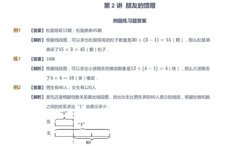 课本+自我巩固+课堂落实（答案）_《爱学习》小学初中数学和奥数资料_高斯数学爱学习课件_3奥数思维突破_高斯爱学习思维突破奥数1-6阶四季版34年级_3年级思维突破春秋寒暑课件_603