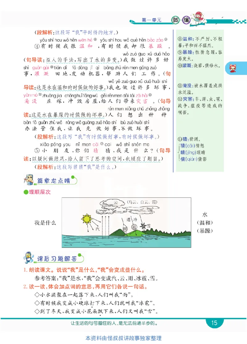 小学教材全解全析-语文2上_《教材全解》小学1-6年级_《小学教材全解全析》_1-6年级上册_语文