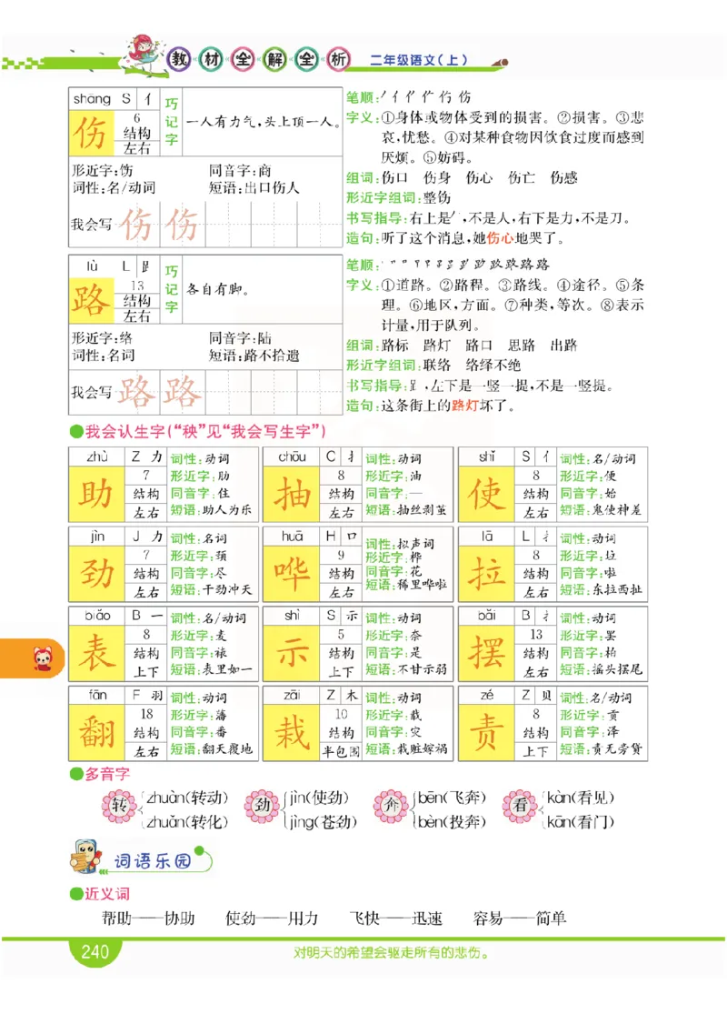 小学教材全解全析-语文2上_《教材全解》小学1-6年级_《小学教材全解全析》_1-6年级上册_语文