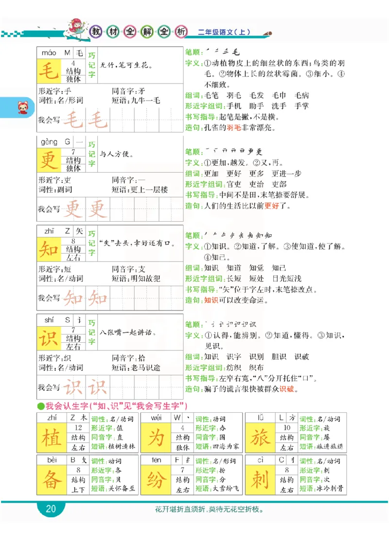 小学教材全解全析-语文2上_《教材全解》小学1-6年级_《小学教材全解全析》_1-6年级上册_语文