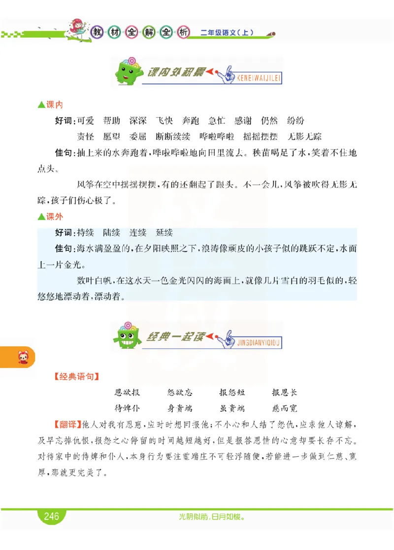 小学教材全解全析-语文2上_《教材全解》小学1-6年级_《小学教材全解全析》_1-6年级上册_语文