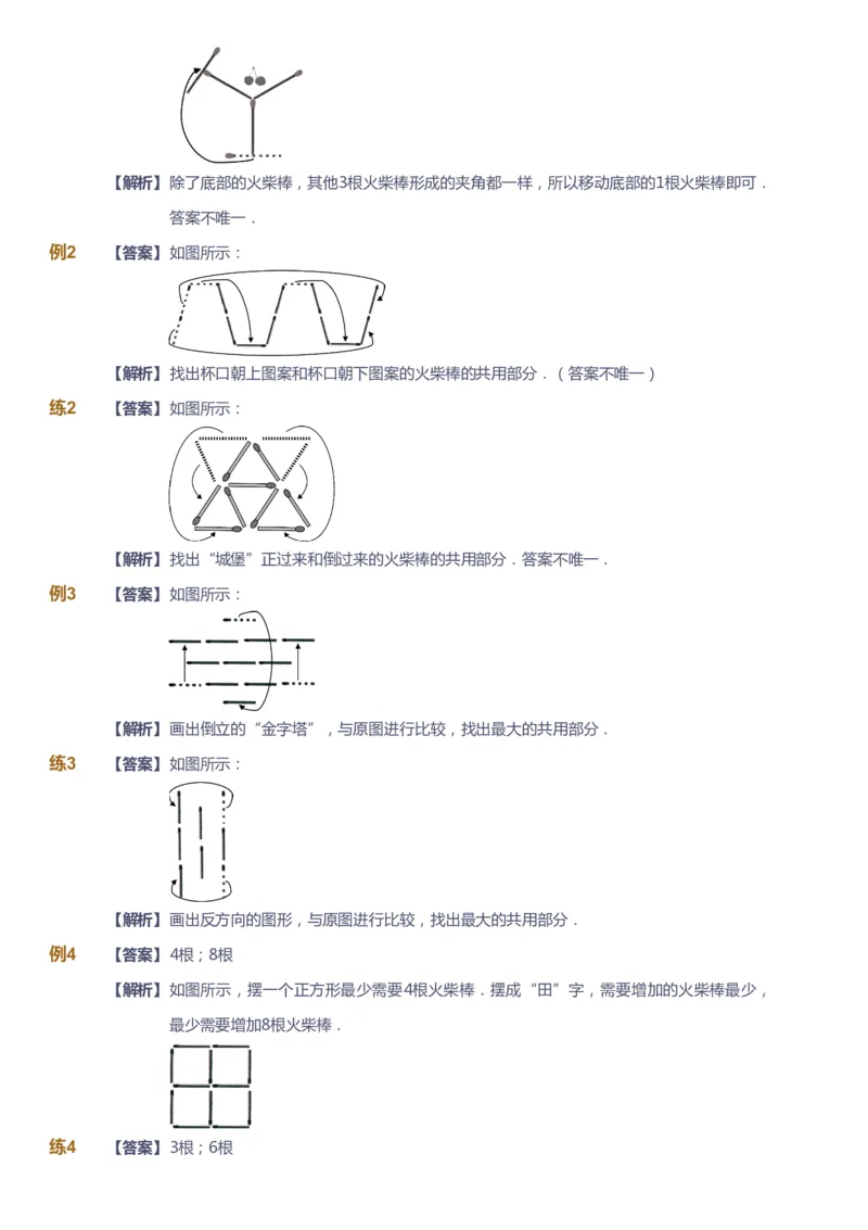 课本+自我巩固+课堂落实（答案）_《爱学习》小学初中数学和奥数资料_高斯数学爱学习课件_3奥数思维突破_高斯爱学习思维突破奥数1-6阶四季版12年级_2年级思维突破春秋寒暑课件_264