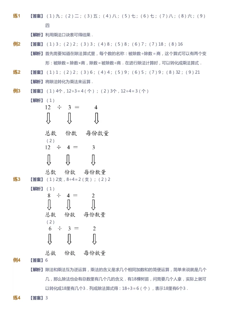 课本+自我巩固+课堂落实（答案）_《爱学习》小学初中数学和奥数资料_高斯数学爱学习课件_3奥数思维突破_高斯爱学习思维突破奥数1-6阶四季版12年级_2年级思维突破春秋寒暑课件_264