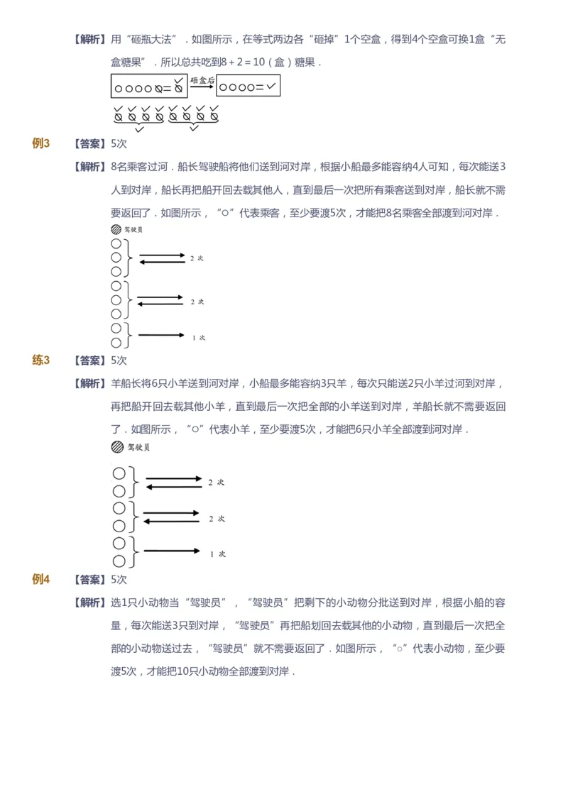 课本+自我巩固+课堂落实（答案）_《爱学习》小学初中数学和奥数资料_高斯数学爱学习课件_3奥数思维突破_高斯爱学习思维突破奥数1-6阶四季版12年级_2年级思维突破春秋寒暑课件_264