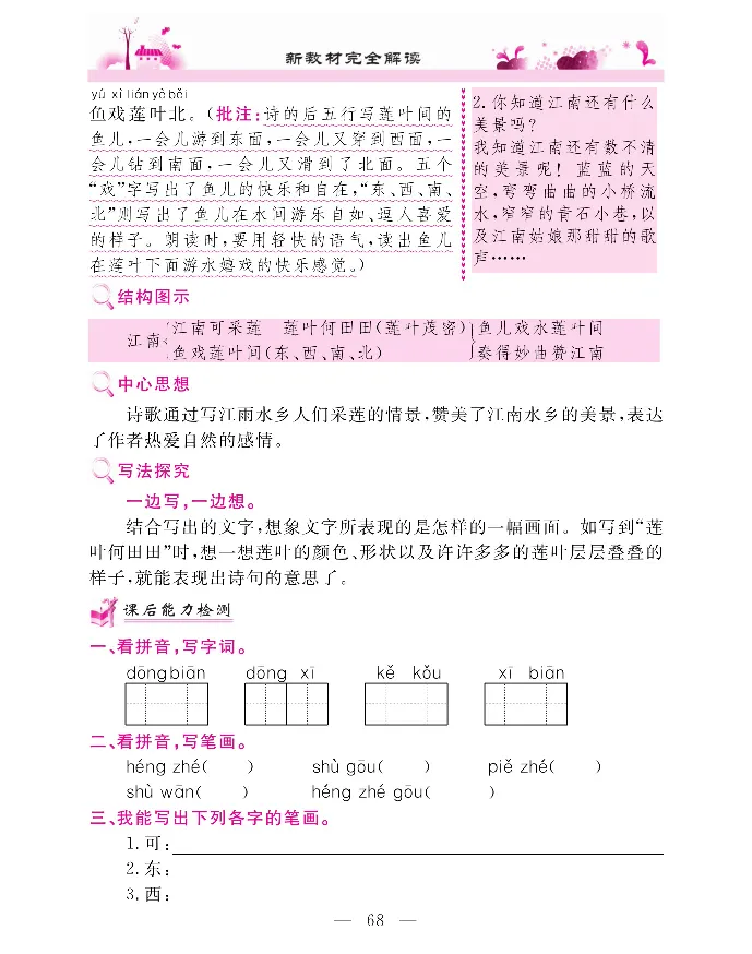 新教材完全解读语文1年级上_《教材全解》小学1-6年级_《新教材完全解读》_小学语文