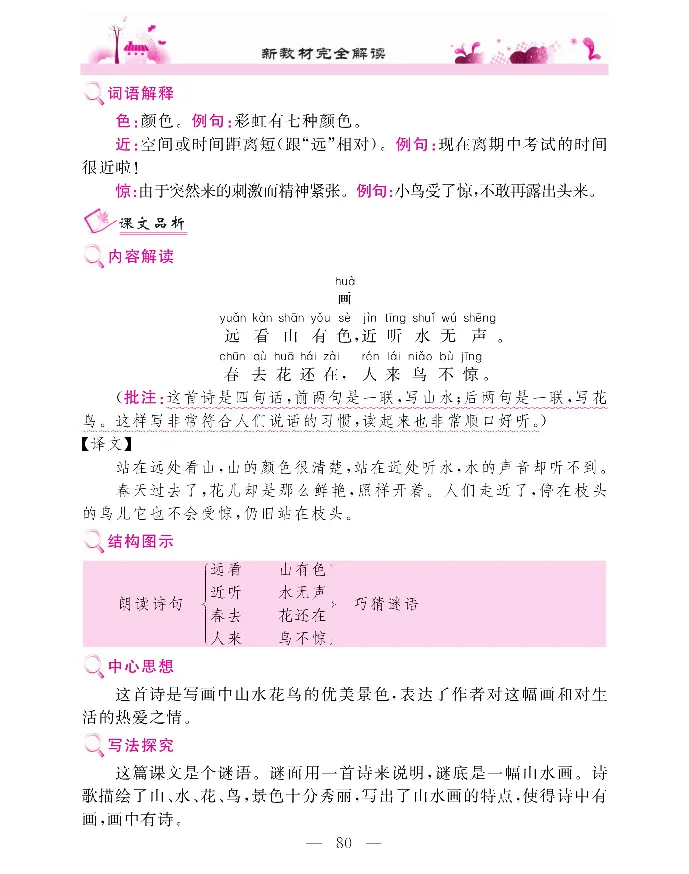 新教材完全解读语文1年级上_《教材全解》小学1-6年级_《新教材完全解读》_小学语文