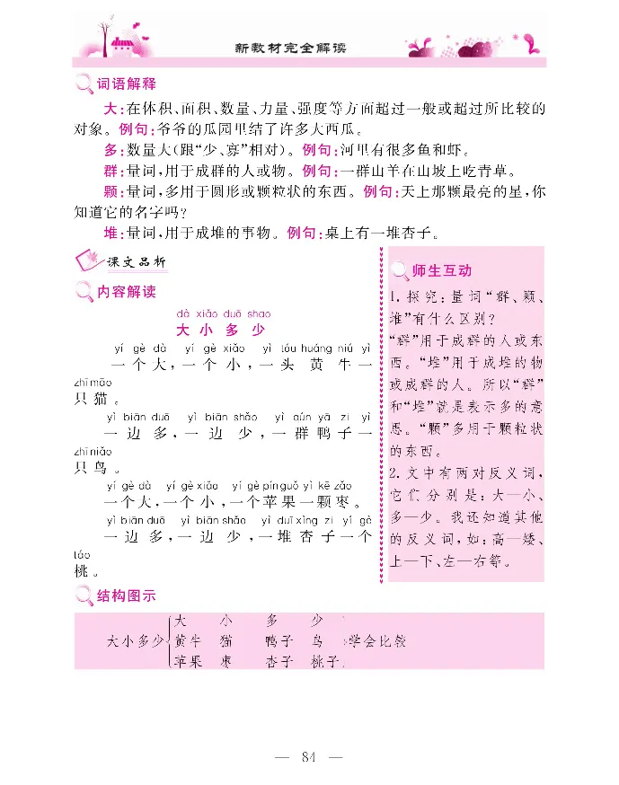 新教材完全解读语文1年级上_《教材全解》小学1-6年级_《新教材完全解读》_小学语文
