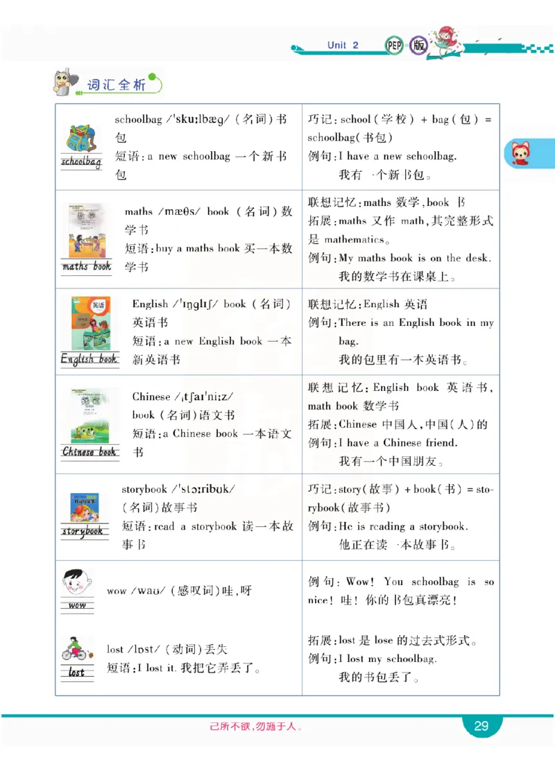 小学教材全解全析-人教数英语4上_《教材全解》小学1-6年级_《小学教材全解全析》_1-6年级上册_英语