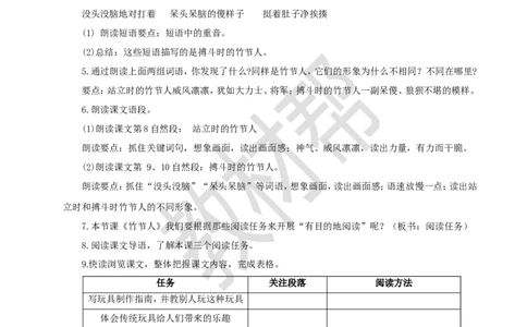 教学设计《第三单元单元导读》+10《竹节人》_25秋《教材帮练习帮》系列_2026版小学《教材帮整书课件》1-6年级上册（语文）（人教版）_六上_10.竹节人