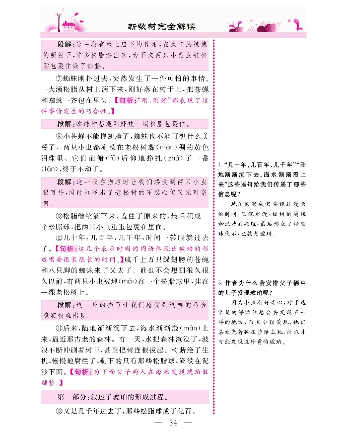 新教材完全解读语文4年级下_《教材全解》小学1-6年级_《新教材完全解读》_小学语文