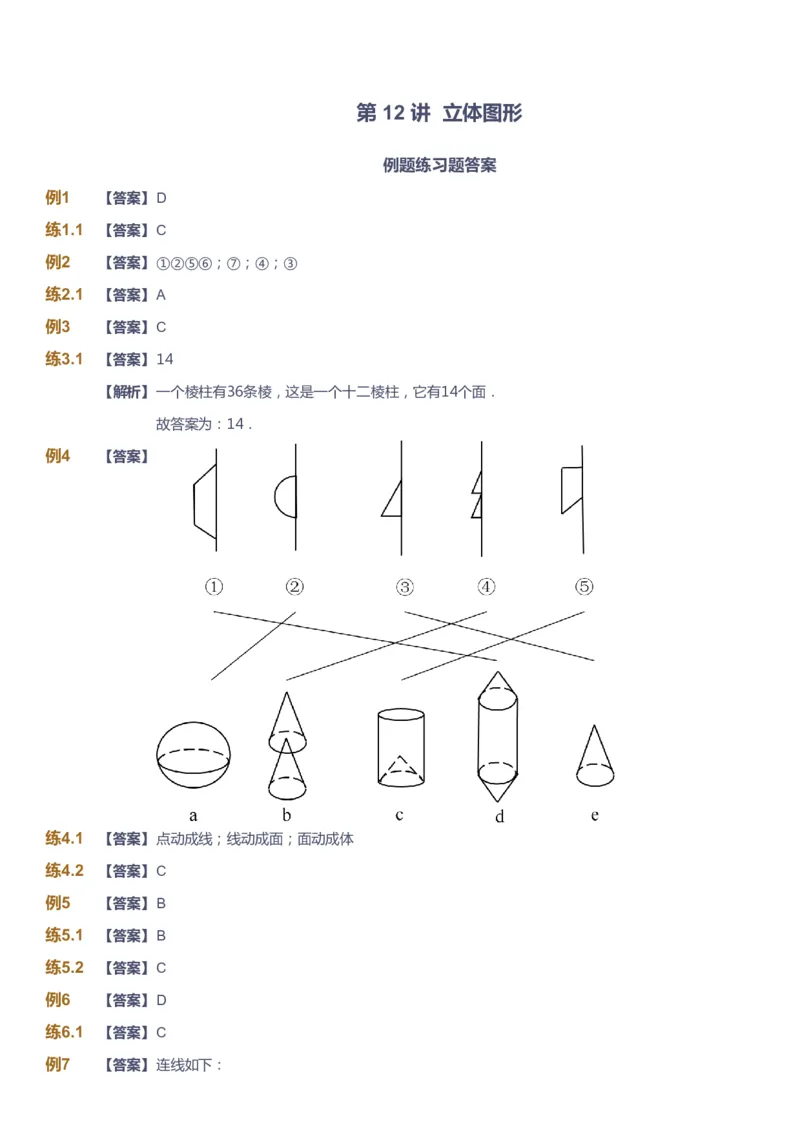 课本+自我巩固+课堂落实（答案）_《爱学习》小学初中数学和奥数资料_高斯数学爱学习课件_6人教初中能力强化_初一高斯数学能力强化_初一数学能力强化_暑数学7阶能力强化