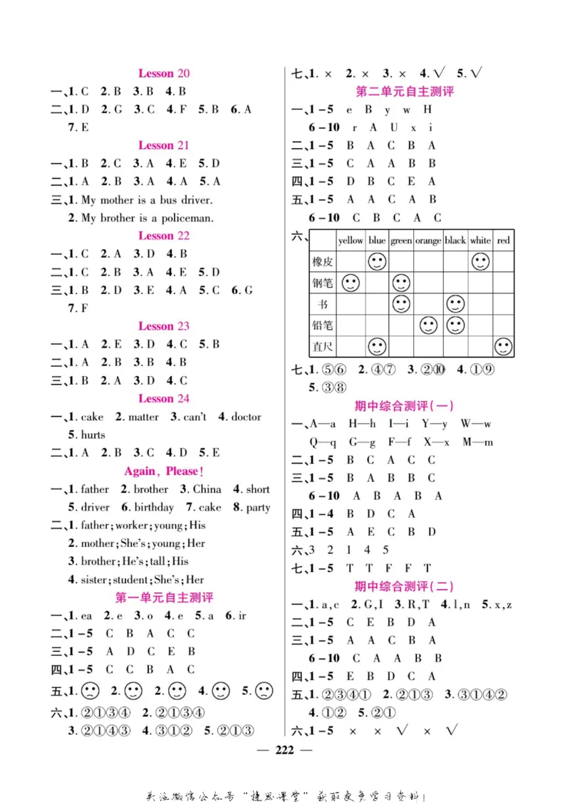 小学教材全解全析三年级上册英语冀教版_《教材全解》小学1-6年级_《小学教材全解全析》_1-6年级上册_英语