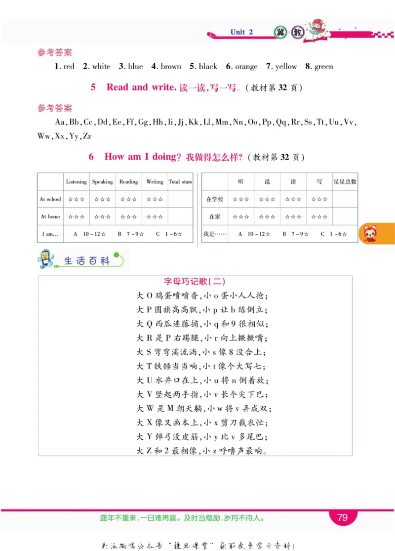 小学教材全解全析三年级上册英语冀教版_《教材全解》小学1-6年级_《小学教材全解全析》_1-6年级上册_英语