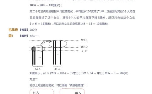 课本+自我巩固+课堂落实（答案）_《爱学习》小学初中数学和奥数资料_高斯数学爱学习课件_4奥数思维创新_四年级高斯数学思维创新_春数学4阶思维创新