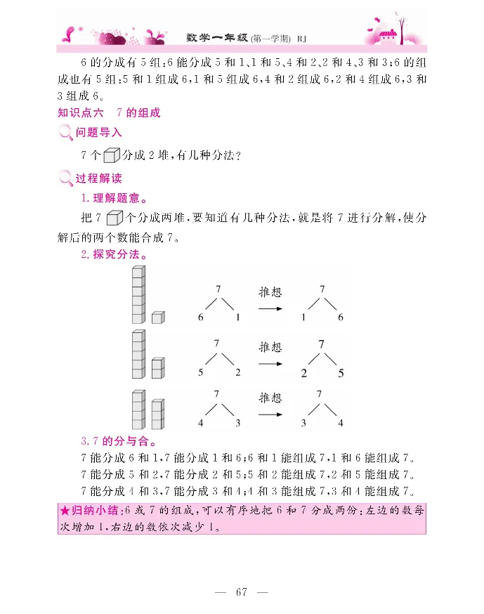 新教材完全解读数学1年级上_《教材全解》小学1-6年级_《新教材完全解读》_小学数学