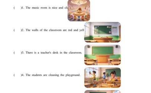 Unit1第4课时PartBLet&rsquo;stalk&Lookandsay(分层作业)英语人教PEP版四年级下册（新教材）_4下-新英语人教PEP版（2026持续更新）_01课件+教案+学习任务单+练习（更新完第4单元）_4分层作业