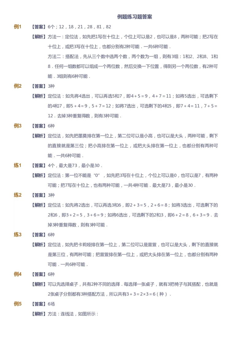 课本+自我巩固+课堂落实（答案）-gs_《爱学习》小学初中数学和奥数资料_高斯数学爱学习课件_1人教小学能力提高_2年级能力提高春秋寒暑课件_秋高斯数学2阶能力提高-gs出品