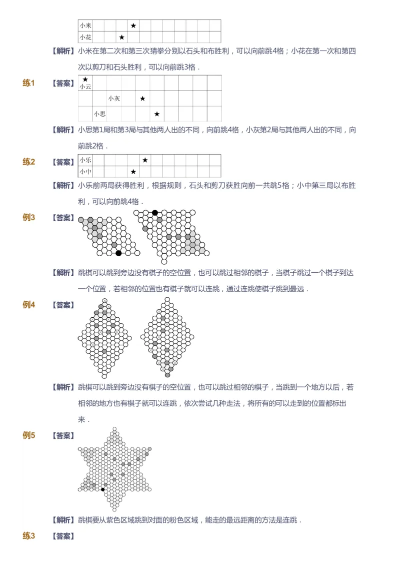 课本+自我巩固+课堂落实（答案）-gs_《爱学习》小学初中数学和奥数资料_高斯数学爱学习课件_1人教小学能力提高_1年级能力提高春秋寒暑课件_暑高斯数学1阶能力提高-gs出品