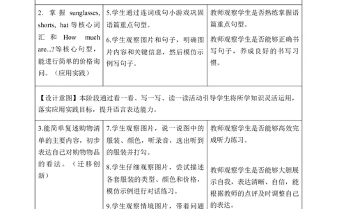 Unit4第6课时PartBReadandwrite-PartC(教学设计)英语人教PEP版四年级下册（新教材）_4下-新英语人教PEP版（2026持续更新）_01课件+教案+学习任务单+练习（更新完第4单元）_2教案