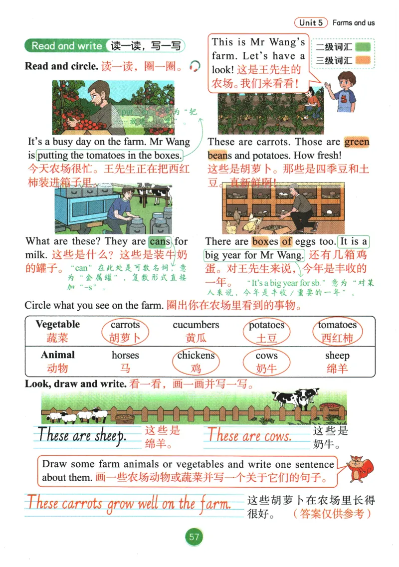 2026春《课堂笔记》英语PEP4下_4下-新英语人教PEP版（2026持续更新）_10英语笔记（全册）带音频