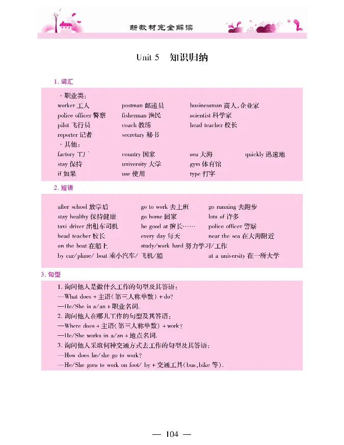 新教材完全解读人教pep英语6年级上_《教材全解》小学1-6年级_《新教材完全解读》_小学英语