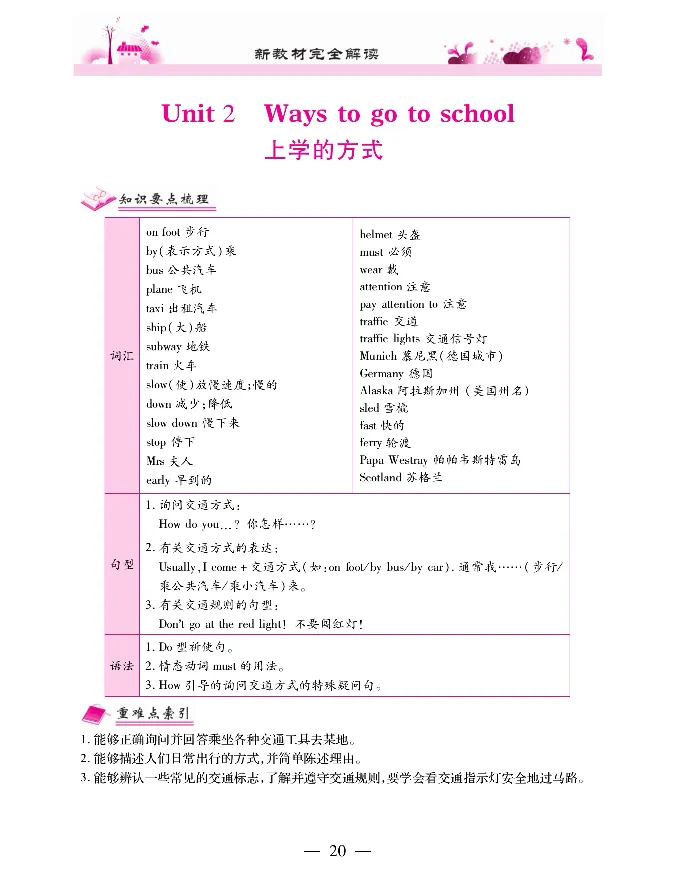 新教材完全解读人教pep英语6年级上_《教材全解》小学1-6年级_《新教材完全解读》_小学英语