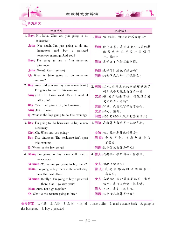 新教材完全解读人教pep英语6年级上_《教材全解》小学1-6年级_《新教材完全解读》_小学英语