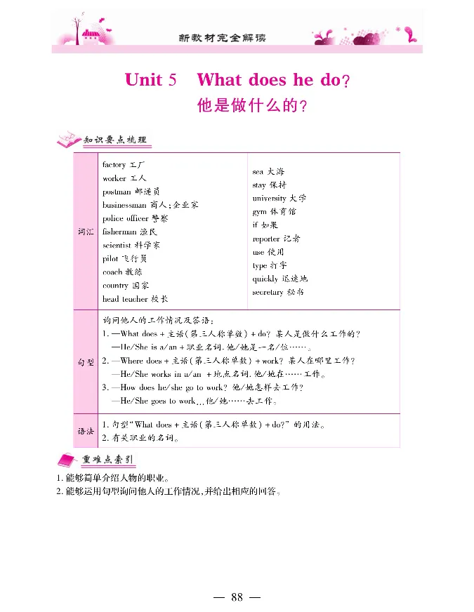 新教材完全解读人教pep英语6年级上_《教材全解》小学1-6年级_《新教材完全解读》_小学英语