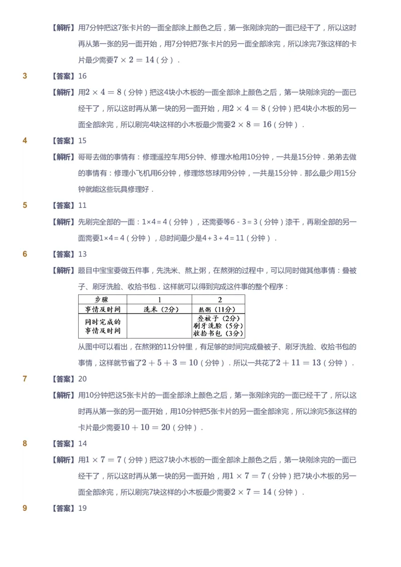 课本+自我巩固+课堂落实（答案）_《爱学习》小学初中数学和奥数资料_高斯数学爱学习课件_2人教小学能力强化_二年级高斯数学能力强化_秋数学2阶能力强化