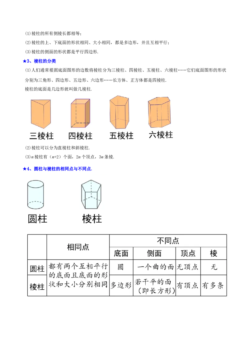 1.1生活中的立体图形（6大题型提分练）（原卷版）_北师大初中数学_7上-北师大版初中数学_7上-初中数学北师大（2024新版）持续更新_03课件+练习