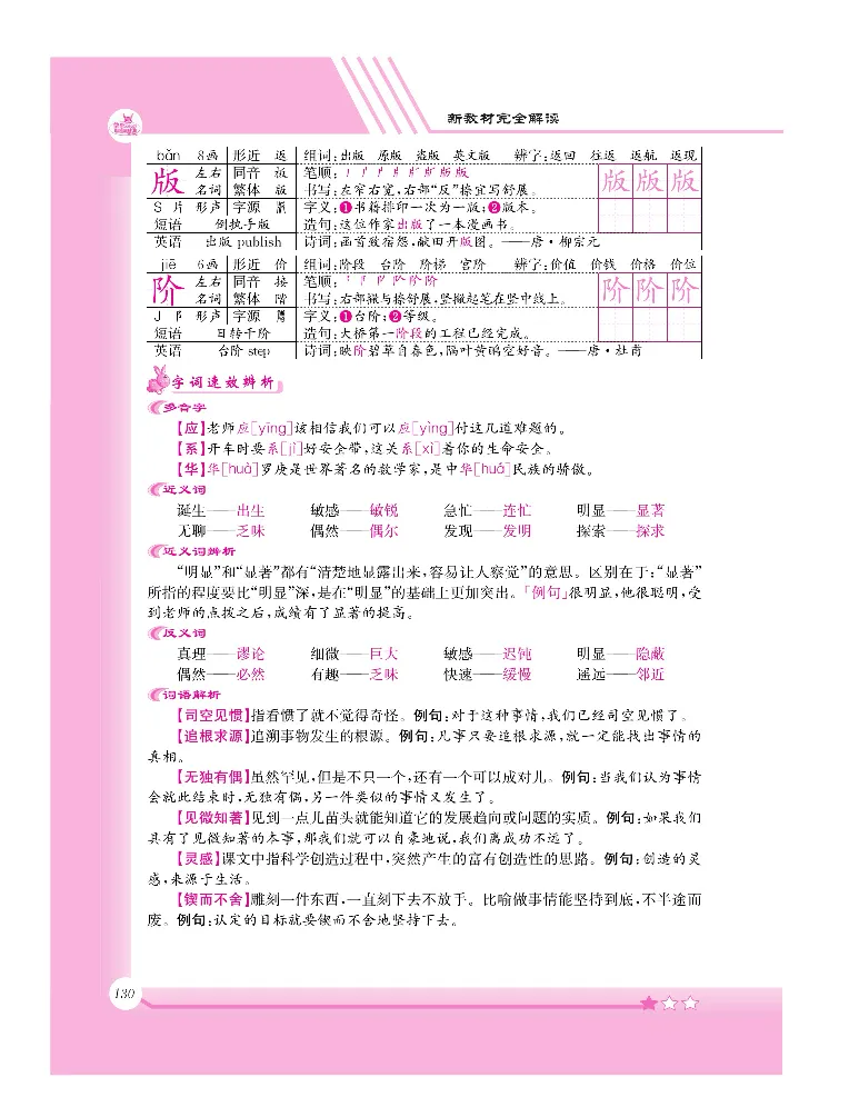 新教材完全解读语文6年级下_《教材全解》小学1-6年级_《新教材完全解读》_小学语文