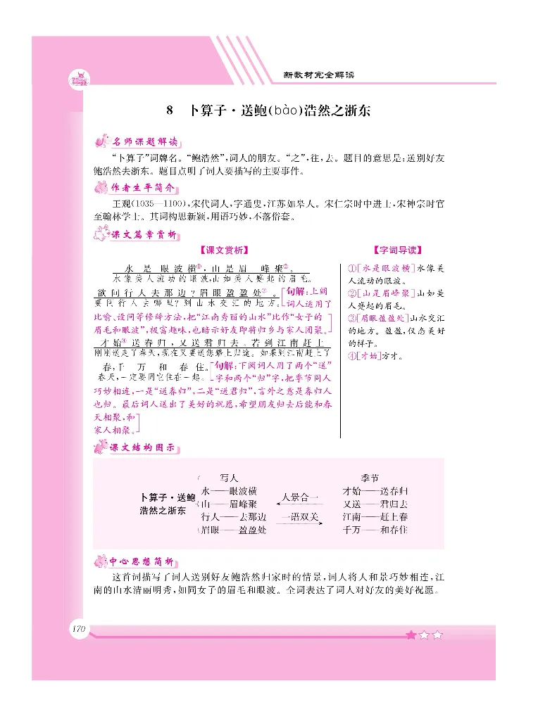 新教材完全解读语文6年级下_《教材全解》小学1-6年级_《新教材完全解读》_小学语文