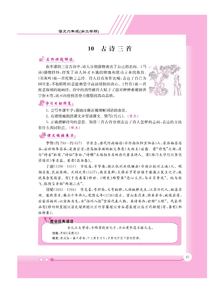 新教材完全解读语文6年级下_《教材全解》小学1-6年级_《新教材完全解读》_小学语文