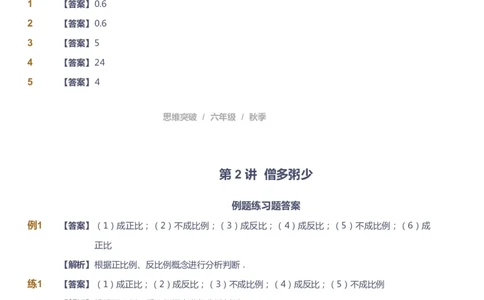 课本+自我巩固+课堂落实（答案）_《爱学习》小学初中数学和奥数资料_高斯数学爱学习课件_3奥数思维突破_高斯爱学习思维突破奥数1-6阶四季版56年级_6年级思维突破春秋寒暑课件_409
