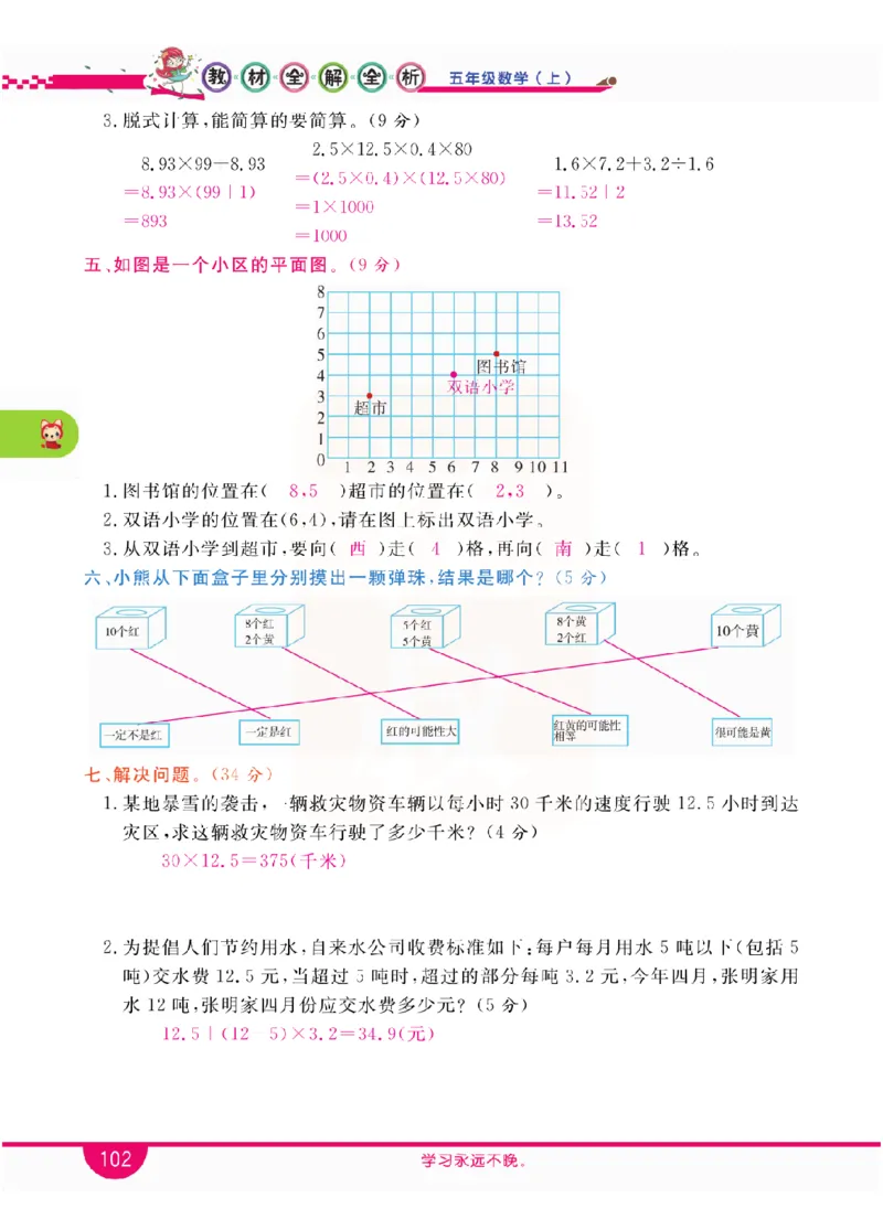小学教材全解全析-人教数学5上_《教材全解》小学1-6年级_《小学教材全解全析》_1-6年级上册_数学