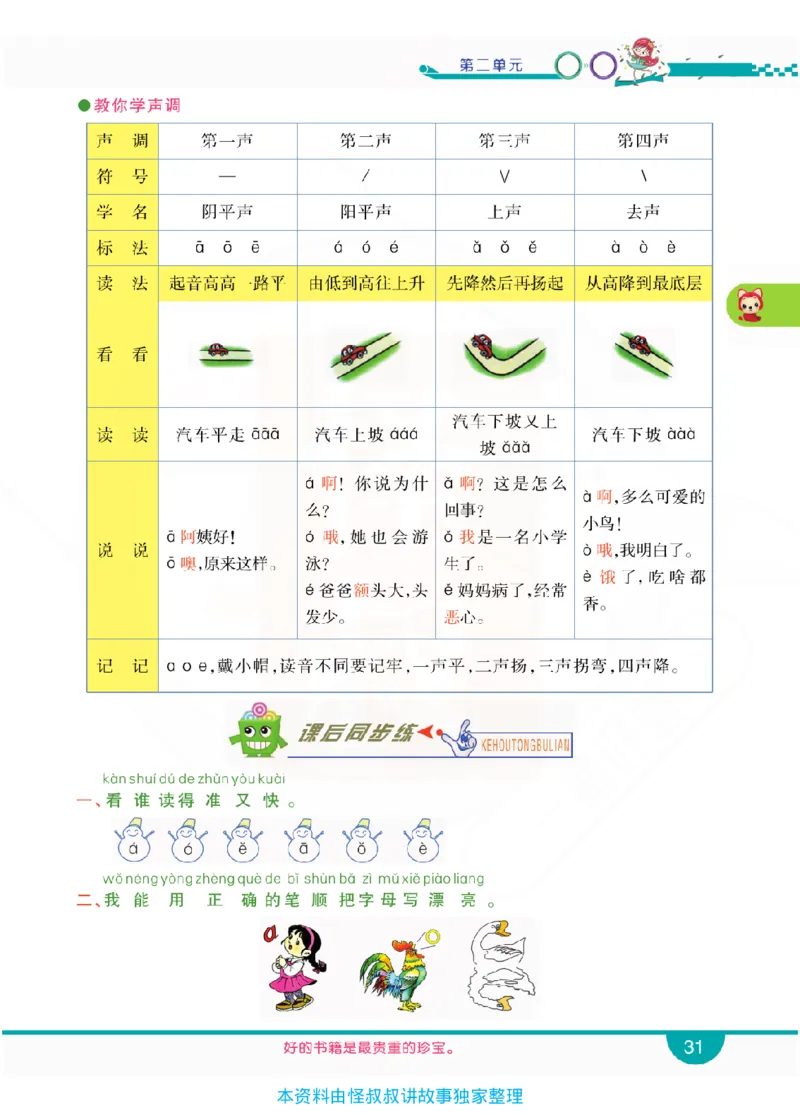 小学教材全解全析-语文1上_《教材全解》小学1-6年级_《小学教材全解全析》_1-6年级上册_语文