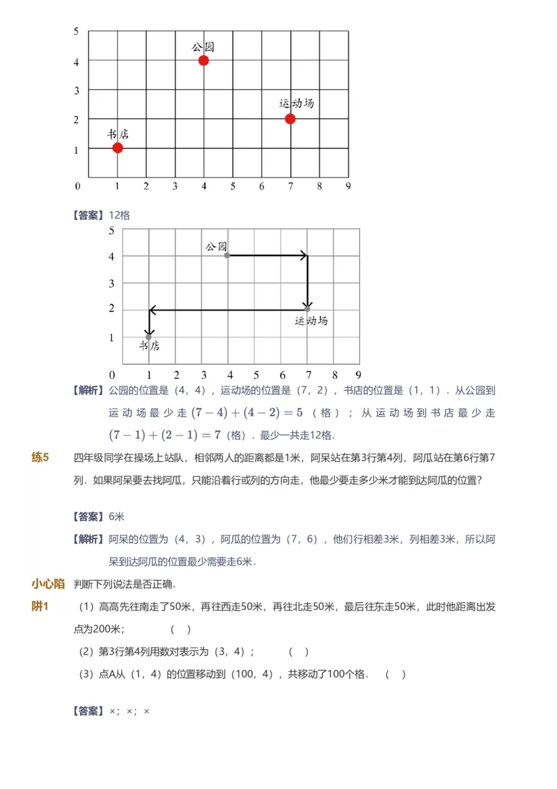 备授课-备课页解析版_《爱学习》小学初中数学和奥数资料_高斯数学爱学习课件_11苏教小学能力提高_高斯爱学习小学数学能力提高pdf（苏教版）_2022春爱学习数学4阶能力提高（苏教版）