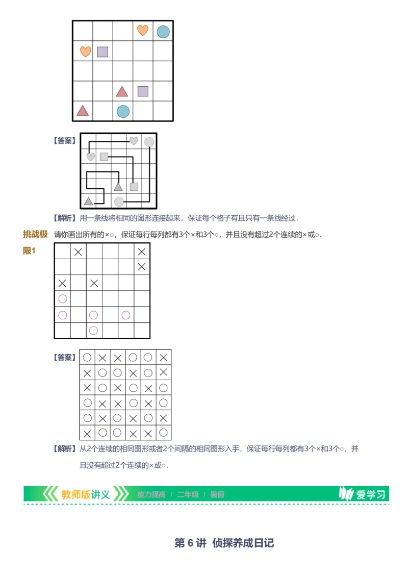 备授课-备课页解析版_《爱学习》小学初中数学和奥数资料_高斯数学爱学习课件_11苏教小学能力提高_高斯爱学习小学数学能力提高pdf（苏教版）_2022暑爱学习数学2阶能力提高（苏教版）