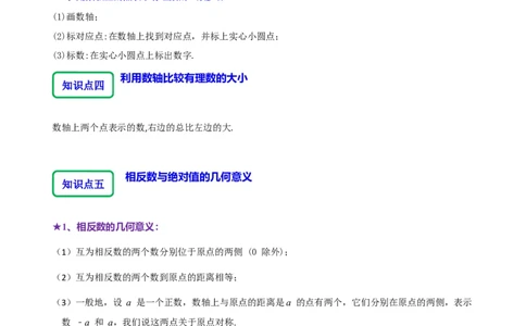 2.1.3数轴（9大题型提分练）（原卷版）_北师大初中数学_7上-北师大版初中数学_7上-初中数学北师大（2024新版）持续更新_03课件+练习