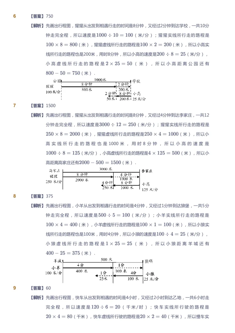 课本+自我巩固+课堂落实（答案）_《爱学习》小学初中数学和奥数资料_高斯数学爱学习课件_3奥数思维突破_高斯爱学习思维突破奥数1-6阶四季版34年级_4年级思维突破春秋寒暑课件_485