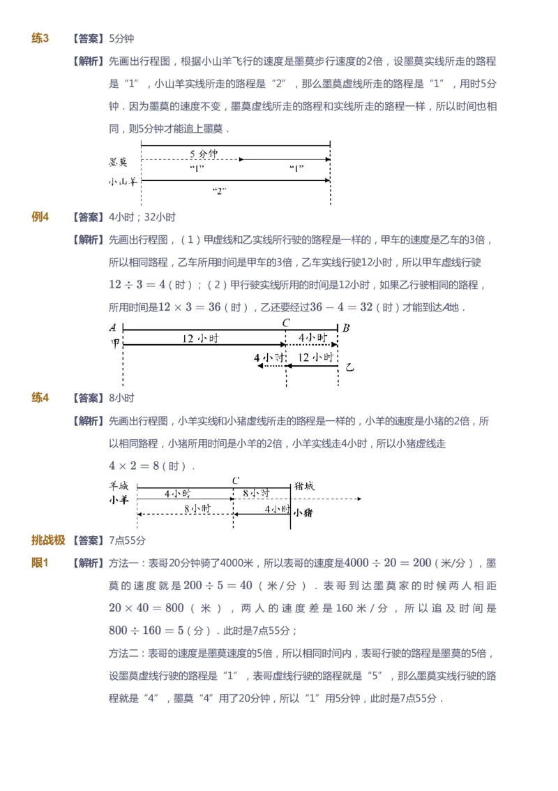 课本+自我巩固+课堂落实（答案）_《爱学习》小学初中数学和奥数资料_高斯数学爱学习课件_3奥数思维突破_高斯爱学习思维突破奥数1-6阶四季版34年级_4年级思维突破春秋寒暑课件_485