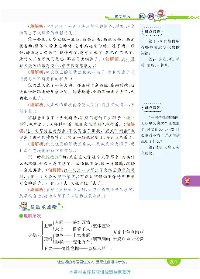 小学教材全解全析-语文3下_《教材全解》小学1-6年级_《小学教材全解全析》_1-6年级下册_语文