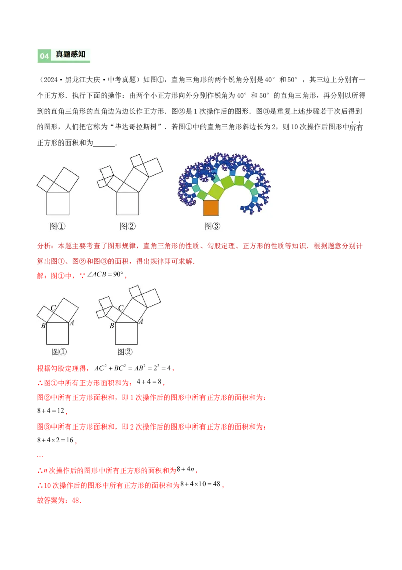 1.1探索勾股定理第2课时（导学案）（解析版）_北师大初中数学_8上-北师大版初中数学_初中数学北师大8上-2025秋季新版_第二套推荐25_04课件+教案+学案+练习（第4套）齐全_导学案
