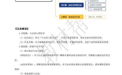 教学设计《大单元教学》_25秋《教材帮练习帮》系列_2026版小学《教材帮整书课件》1-6年级上册（语文）（人教版）_三上_课件+教案统编语文三（上）-第5单元阅读-2025秋最新教材